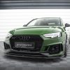 Audi RS4 B9 - Lâmina frontal V.2 | AU-RS4-B9-FD2G | Produto Maxton Design distribuído por Unicartuning.