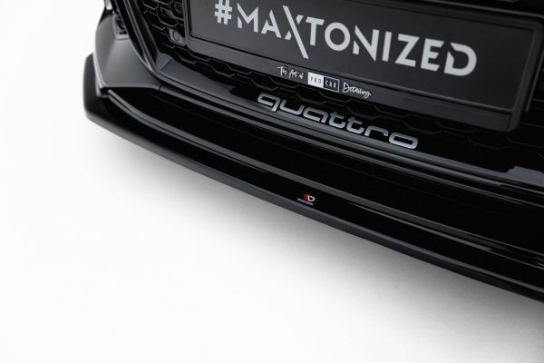Audi RS5 Coupé / Sportback F5 - Lâmina frontal V.2 | AU-RS5-2-FD2G | Produto Maxton Design distribuído por Unicartuning. Audi RS5 Coupé / Sportback F5 - Lâmina frontal V.2 | AU-RS5-2-FD2G | Produto Maxton Design distribuído por Unicartuning.