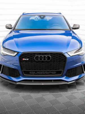 Audi RS6 C7 / C7 (facelift) - Lâmina frontal V.2 | AU-RS6-C7-FD2G | Produto Maxton Design distribuído por Unicartuning.
