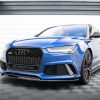 Audi RS6 C7 / C7 (facelift) - Lâmina frontal V.2 | AU-RS6-C7-FD2G | Produto Maxton Design distribuído por Unicartuning.