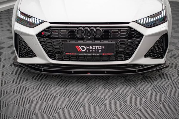 Audi RS7 C8 - Lâmina frontal V.2 | AU-RS6-C8-FD2G | Produto Maxton Design distribuído por Unicartuning.