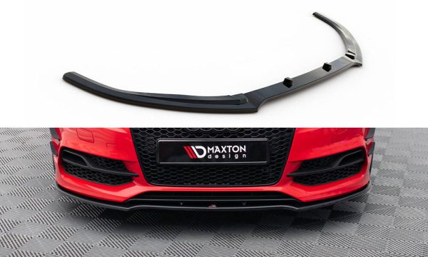 Audi S3 / A3 S-Line 8V Sedan / Cabrio - Lâmina frontal V.2 | AU-S3-3-S-FD1G | Produto Maxton Design distribuído por Unicartuning. Audi S3 / A3 S-Line 8V Sedan / Cabrio - Lâmina frontal V.2 | AU-S3-3-S-FD1G | Produto Maxton Design distribuído por Unicartuning.