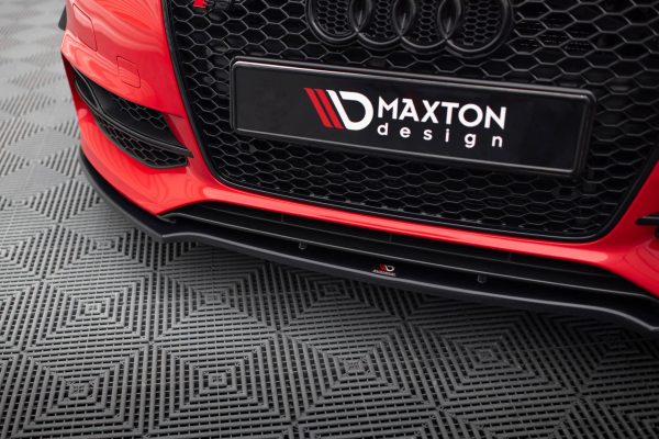 Audi S3 / A3 S-Line 8V Sedan / Cabrio - Lâmina frontal V.2 | AU-S3-3-S-FD1G | Produto Maxton Design distribuído por Unicartuning. Audi S3 / A3 S-Line 8V Sedan / Cabrio - Lâmina frontal V.2 | AU-S3-3-S-FD1G | Produto Maxton Design distribuído por Unicartuning.