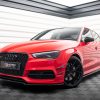 Audi S3 / A3 S-Line 8V Sedan / Cabrio - Lâmina frontal V.2 | AU-S3-3-S-FD1G | Produto Maxton Design distribuído por Unicartuning. Audi S3 / A3 S-Line 8V Sedan / Cabrio - Lâmina frontal V.2 | AU-S3-3-S-FD1G | Produto Maxton Design distribuído por Unicartuning.