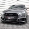 Audi S3 / A3 S-Line Sportback 8V (facelift) - Lâmina frontal V.2 | AU-S3-3F-SB-FD2G | Produto Maxton Design distribuído por Unicartuning.