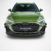 Audi S3 Sportback / A3 S-Line Sportback 8Y (facelift) - Lâmina frontal V.2 | AU-S3-8YF-S-FD2G | Produto Maxton Design distribuído por Unicartuning.