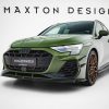 Audi S3 Sportback / A3 S-Line Sportback 8Y (facelift) - Lâmina frontal V.2 | AU-S3-8YF-S-FD2G | Produto Maxton Design distribuído por Unicartuning.