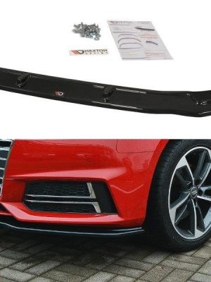 Audi S4 / A4 S-Line B9 - Lâmina frontal V.2 | AU-A4-B9-SLINE-FD2G | Produto Maxton Design distribuído por Unicartuning. Audi S4 / A4 S-Line B9 - Lâmina frontal V.2 | AU-A4-B9-SLINE-FD2G | Produto Maxton Design distribuído por Unicartuning.