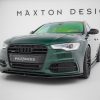 Audi S6 / A6 S-Line C7 - Lâmina frontal V.2 | AU-A6-C7-SLINE-FD2G | Produto Maxton Design distribuído por Unicartuning.