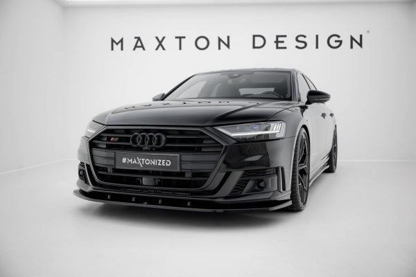 Audi S8 / A8 S-Line D5 - Lâmina frontal V.2 | AU-S8-D5-FD2G | Produto Maxton Design distribuído por Unicartuning. Audi S8 / A8 S-Line D5 - Lâmina frontal V.2 | AU-S8-D5-FD2G | Produto Maxton Design distribuído por Unicartuning.