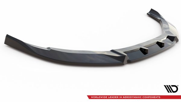 Audi S8 D4 - Lâmina frontal V.2 | AU-A8-D4-SLINE-FD2G | Produto Maxton Design distribuído por Unicartuning.