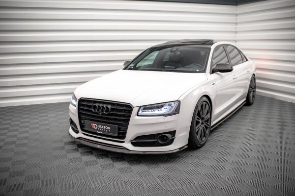 Audi S8 D4 Fl - Lâmina frontal V.2 | AU-S8-D4-FD2G | Produto Maxton Design distribuído por Unicartuning. Audi S8 D4 Fl - Lâmina frontal V.2 | AU-S8-D4-FD2G | Produto Maxton Design distribuído por Unicartuning.