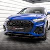 Audi SQ5 / Q5 S-Line SUV / Sportback Mk2 (facelift) - Lâmina frontal V.2 | AU-SQ5-2F-SB-FD2G | Produto Maxton Design distribuído por Unicartuning.