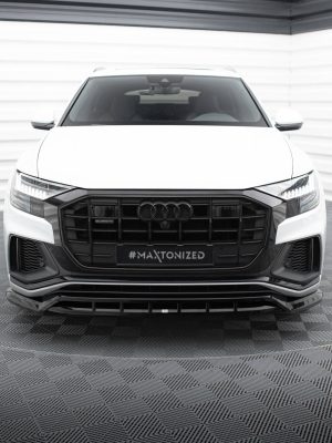 Audi SQ8 / Q8 S-Line Mk1 - Lâmina frontal V.2 | AU-SQ8-1-FD1G+FD1RG | Produto Maxton Design distribuído por Unicartuning. Audi SQ8 / Q8 S-Line Mk1 - Lâmina frontal V.2 | AU-SQ8-1-FD1G+FD1RG | Produto Maxton Design distribuído por Unicartuning.