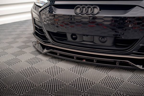 Audi E-tron GT / RS GT Mk1 - Lâmina frontal V.2 | AU-ETRON-1-RS-FD2G+FD2RG | Produto Maxton Design distribuído por Unicartuning. Audi E-tron GT / RS GT Mk1 - Lâmina frontal V.2 | AU-ETRON-1-RS-FD2G+FD2RG | Produto Maxton Design distribuído por Unicartuning.