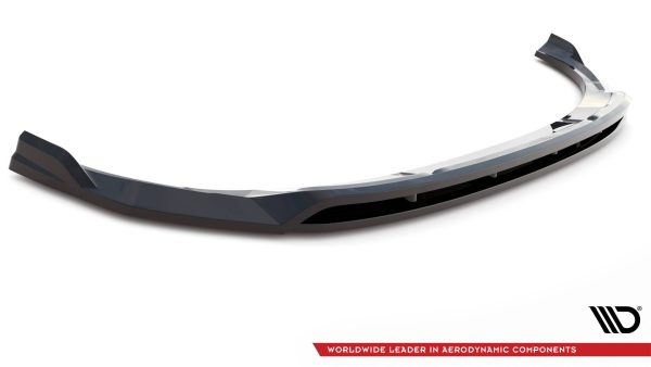 Audi E-tron - Lâmina frontal V.2 | AU-ETRON-1-FD2G+FD2RG | Produto Maxton Design distribuído por Unicartuning.