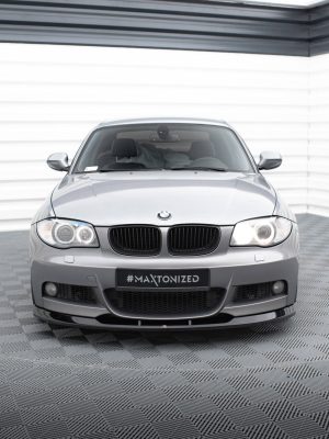 BMW 1 Pack M E82 - Lâmina frontal V.2 | BM-1-82-MPACK-C-FD2G | Produto Maxton Design distribuído por Unicartuning.