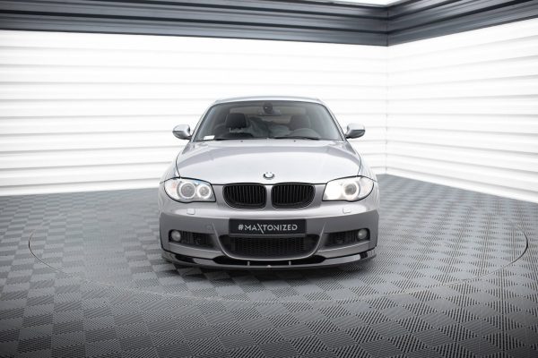 BMW 1 Pack M E82 - Lâmina frontal V.2 | BM-1-82-MPACK-C-FD2G | Produto Maxton Design distribuído por Unicartuning.