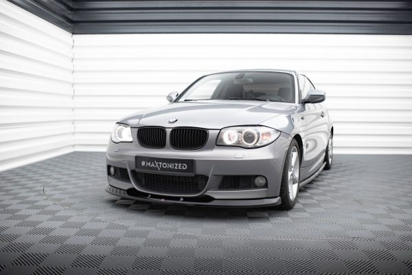 BMW 1 Pack M E82 - Lâmina frontal V.2 | BM-1-82-MPACK-C-FD2G | Produto Maxton Design distribuído por Unicartuning.