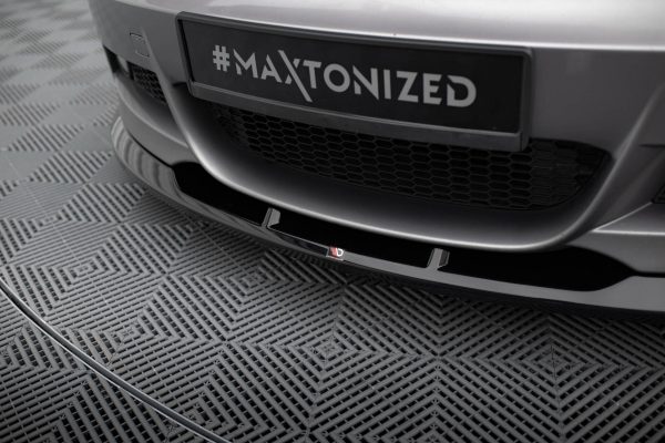BMW 1 Pack M E82 - Lâmina frontal V.2 | BM-1-82-MPACK-C-FD2G | Produto Maxton Design distribuído por Unicartuning.