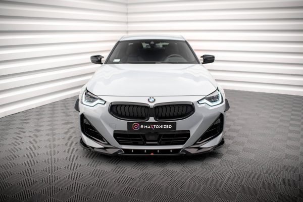 BMW 2 Coupé Pack M / M240i G42 - Lâmina frontal V.2 | BM-2-42-MPACK-FD2G | Produto Maxton Design distribuído por Unicartuning.