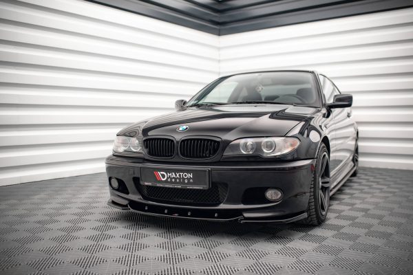 BMW 3 Coupé Pack M E46 - Lâmina frontal V.2 | BM-3-46-C-MPACK-FD2G | Produto Maxton Design distribuído por Unicartuning.