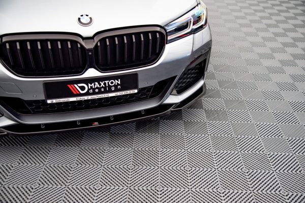 BMW 5 G30 (facelift) Pack M - Lâmina frontal V.2 | BM-5-G30F-MPACK-FD2G | Produto Maxton Design distribuído por Unicartuning.