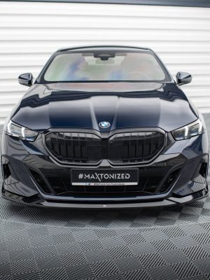 BMW 5 / I5 Pack M G60 - Lâmina frontal V.2 | BM-5-G60-MPACK-FD2G | Produto Maxton Design distribuído por Unicartuning.
