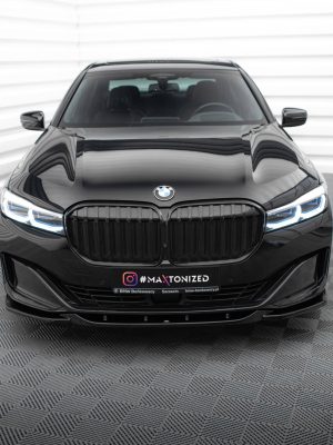 BMW 7 Pack M G11 / G12 (facelift) - Lâmina frontal V.2 | BM-7-11F-FD2G | Produto Maxton Design distribuído por Unicartuning.