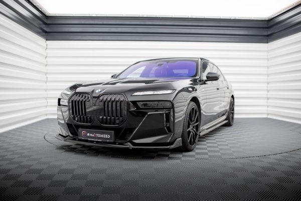 BMW 7 Pack M / M760e / I7 Pack M G70 - Lâmina frontal V.2 | BM-7-G70-MPACK-FD2G | Produto Maxton Design distribuído por Unicartuning. BMW 7 Pack M / M760e / I7 Pack M G70 - Lâmina frontal V.2 | BM-7-G70-MPACK-FD2G | Produto Maxton Design distribuído por Unicartuning.