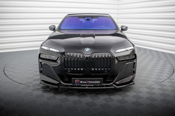 BMW 7 Pack M / M760e / I7 Pack M G70 - Lâmina frontal V.2 | BM-7-G70-MPACK-FD2G | Produto Maxton Design distribuído por Unicartuning. BMW 7 Pack M / M760e / I7 Pack M G70 - Lâmina frontal V.2 | BM-7-G70-MPACK-FD2G | Produto Maxton Design distribuído por Unicartuning.