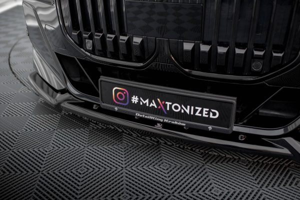 BMW 7 Pack M / M760e / I7 Pack M G70 - Lâmina frontal V.2 | BM-7-G70-MPACK-FD2G | Produto Maxton Design distribuído por Unicartuning. BMW 7 Pack M / M760e / I7 Pack M G70 - Lâmina frontal V.2 | BM-7-G70-MPACK-FD2G | Produto Maxton Design distribuído por Unicartuning.