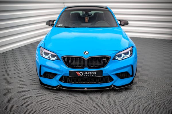 BMW M2 Competition F87 - Lâmina frontal V.2 | BM-2-87-M-COMP-FD2G | Produto Maxton Design distribuído por Unicartuning.