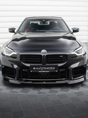 BMW M2 G87 - Lâmina frontal V.2 | BM-M2-G87-FD2G | Produto Maxton Design distribuído por Unicartuning.