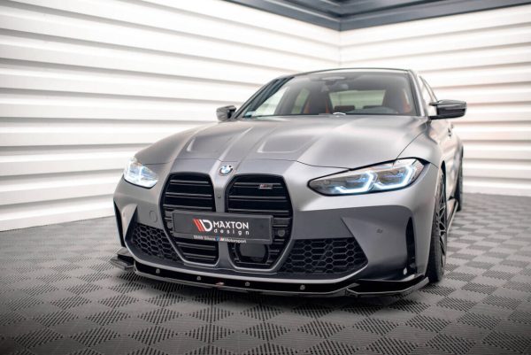 BMW M4 G82 - Lâmina frontal V.2 | BM-4-G82-M-FD2G | Produto Maxton Design distribuído por Unicartuning.