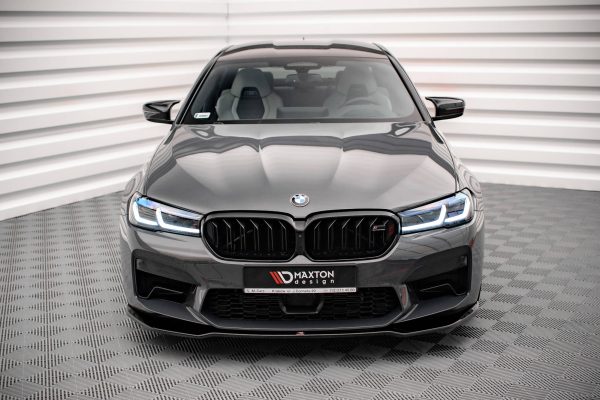 BMW M5 F90 (facelift) - Lâmina frontal V.2 | BM-5-90F-M-FD2G | Produto Maxton Design distribuído por Unicartuning.