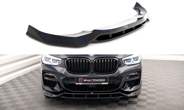 BMW X3 M40i / M40d G01 - Lâmina frontal V.2 | BM-X3-01-M40-FD1G+FD1RG | Produto Maxton Design distribuído por Unicartuning. BMW X3 M40i / M40d G01 - Lâmina frontal V.2 | BM-X3-01-M40-FD1G+FD1RG | Produto Maxton Design distribuído por Unicartuning.