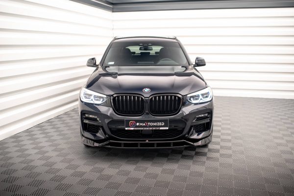 BMW X3 M40i / M40d G01 - Lâmina frontal V.2 | BM-X3-01-M40-FD1G+FD1RG | Produto Maxton Design distribuído por Unicartuning. BMW X3 M40i / M40d G01 - Lâmina frontal V.2 | BM-X3-01-M40-FD1G+FD1RG | Produto Maxton Design distribuído por Unicartuning.