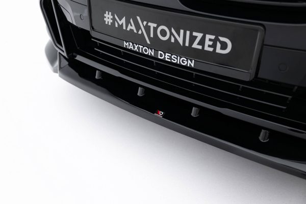 BMW X4 Pack M G02 (facelift) - Lâmina frontal V.2 | BM-X4-02F-MPACK-FD2G | Produto Maxton Design distribuído por Unicartuning.