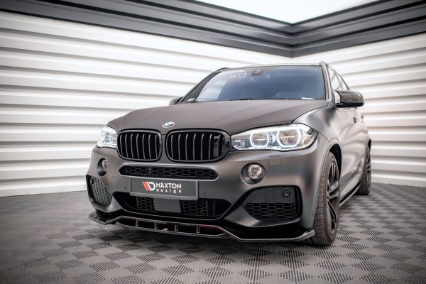 BMW X5 Pack M F15 - Lâmina frontal V.2 | BM-X5-15-M-FD2G+FD2RG | Produto Maxton Design distribuído por Unicartuning.