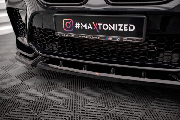 BMW X6 M F96 - Lâmina frontal V.2 | BM-X6-F96-M-FD2G | Produto Maxton Design distribuído por Unicartuning.