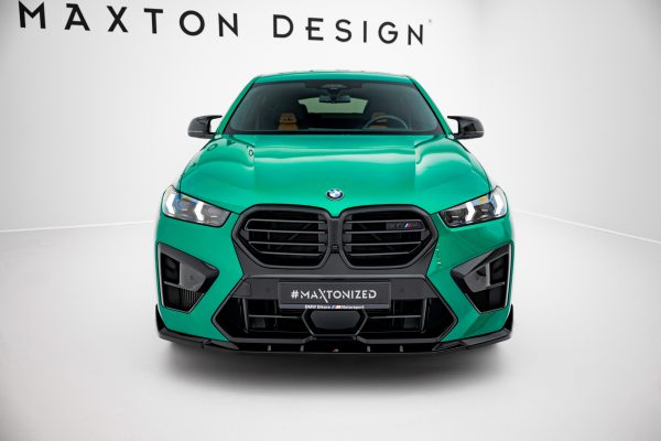 BMW X6 M F96 (facelift) - Lâmina frontal V.2 | BM-X6-F96F-M-FD2G | Produto Maxton Design distribuído por Unicartuning. BMW X6 M F96 (facelift) - Lâmina frontal V.2 | BM-X6-F96F-M-FD2G | Produto Maxton Design distribuído por Unicartuning.