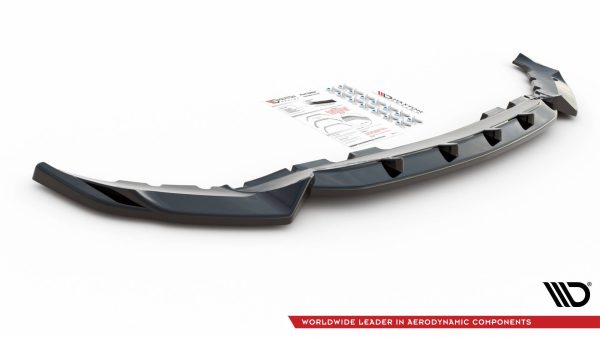 BMW X7 Pack M G07 - Lâmina frontal V.2 | BM-X7-07-M-FD2G | Produto Maxton Design distribuído por Unicartuning.