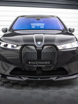 BMW Ix Pack M I20 - Lâmina frontal V.2 | BM-IX-1-MPACK-FD2G | Produto Maxton Design distribuído por Unicartuning.