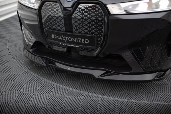 BMW Ix Pack M I20 - Lâmina frontal V.2 | BM-IX-1-MPACK-FD2G | Produto Maxton Design distribuído por Unicartuning. BMW Ix Pack M I20 - Lâmina frontal V.2 | BM-IX-1-MPACK-FD2G | Produto Maxton Design distribuído por Unicartuning.