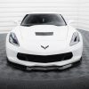 Chevrolet Corvette Stingray / Z06 C7 - Lâmina frontal V.2 | CH-CO-C7-FD2G | Produto Maxton Design distribuído por Unicartuning.