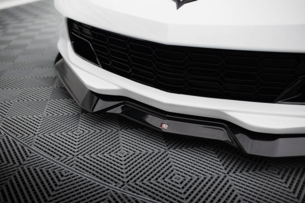 Chevrolet Corvette Stingray / Z06 C7 - Lâmina frontal V.2 | CH-CO-C7-FD2G | Produto Maxton Design distribuído por Unicartuning.