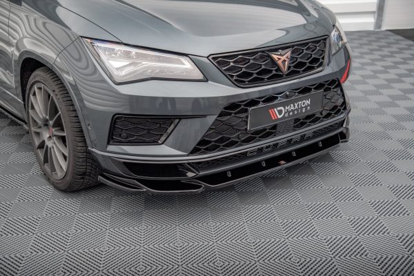 Cupra Ateca Mk1 (facelift) - Lâmina frontal V.2 | CU-AT-1-FD2G | Produto Maxton Design distribuído por Unicartuning. Cupra Ateca Mk1 (facelift) - Lâmina frontal V.2 | CU-AT-1-FD2G | Produto Maxton Design distribuído por Unicartuning.