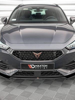 Cupra Leon Mk1 - Lâmina frontal V.2 | CU-LE-1-FD2G | Produto Maxton Design distribuído por Unicartuning.