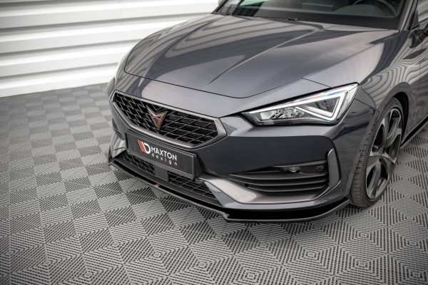 Cupra Leon Mk1 - Lâmina frontal V.2 | CU-LE-1-FD2G | Produto Maxton Design distribuído por Unicartuning.